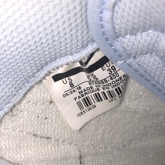 Nike Cortez Pastel Blue Sneakers 8 - Picture 5 of 5